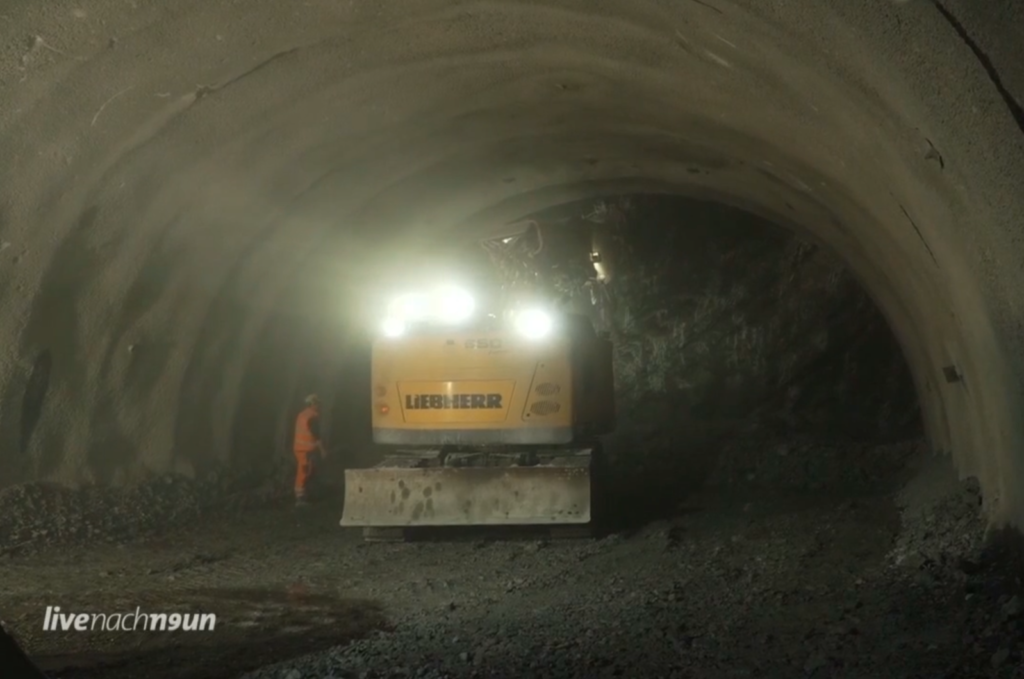 Faszinierende Einblicke in die Tunnelarbeiten für die B 23 Ortsumgehung Garmisch-Partenkirchen