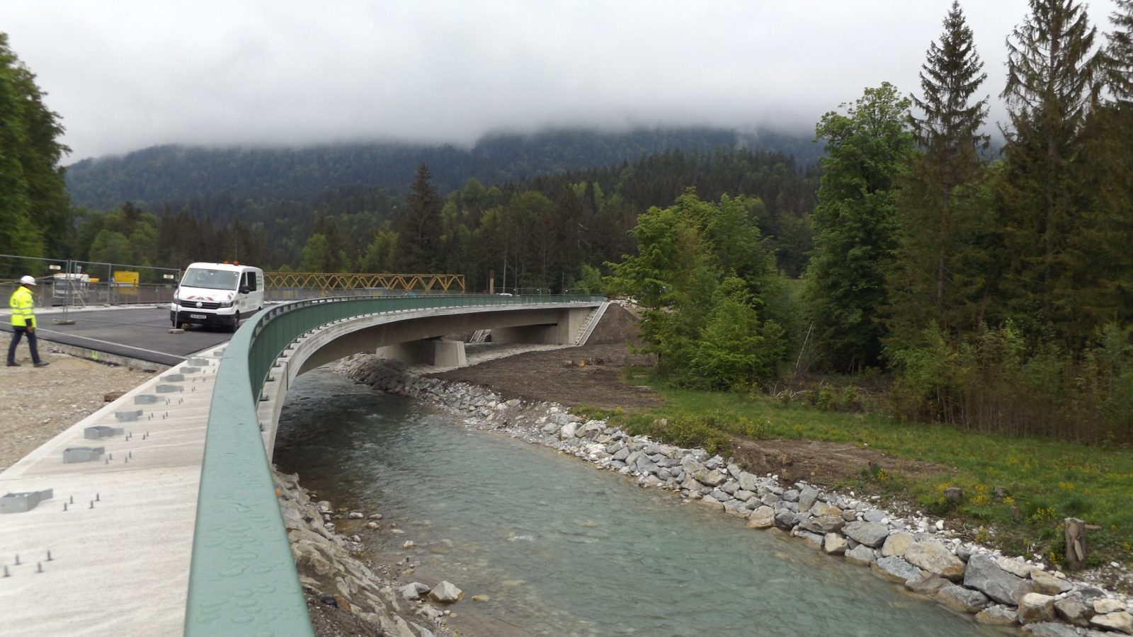 Loisachbrücke bei Grainau